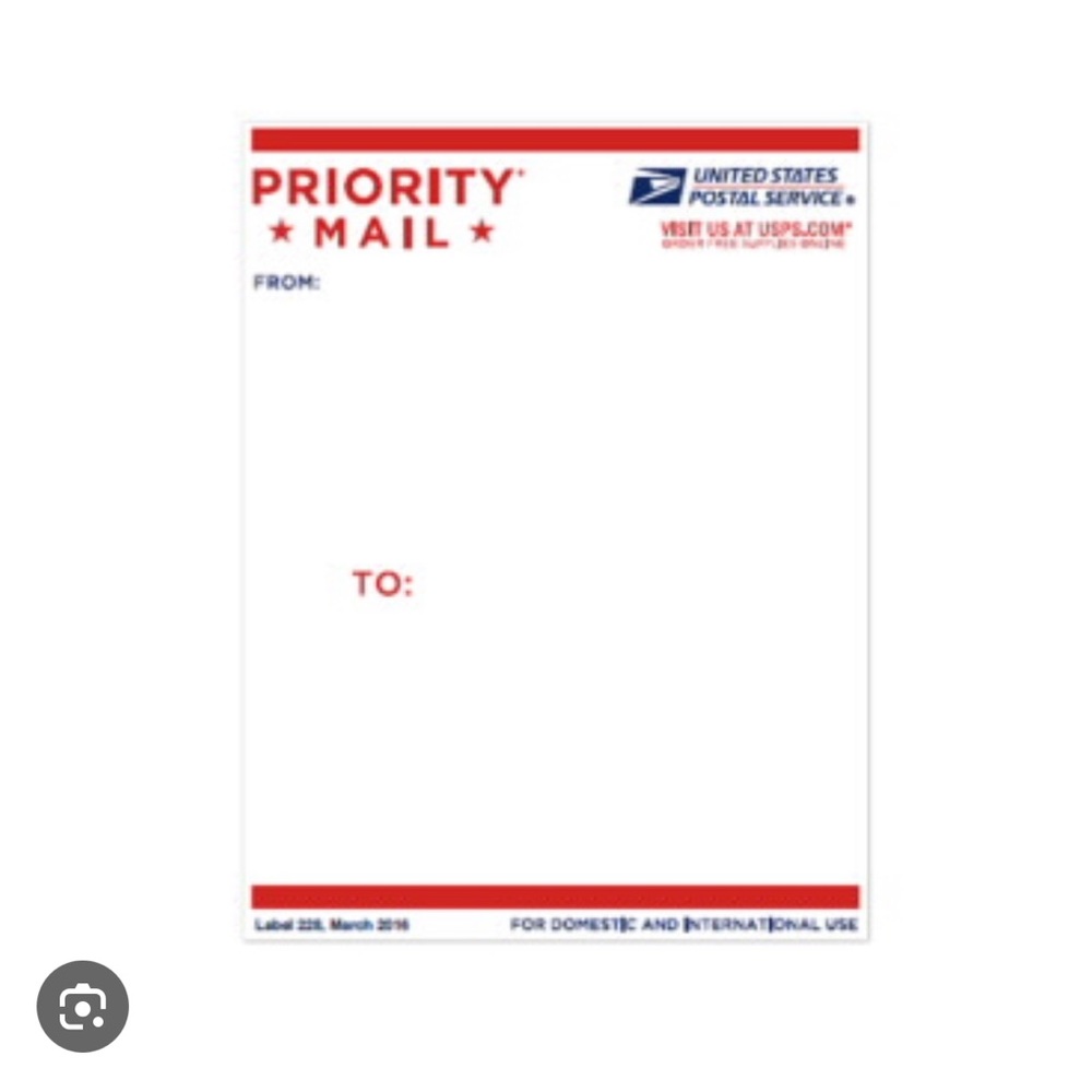 Add’l shipping label for large bundles and/or orders over 5 lbs